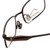 Orvis Designer Eyeglasses Crossing in Brown 47mm :: Rx Single Vision