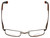 Orvis Designer Reading Glasses Crossing in Brown 47mm