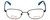 Orvis Designer Reading Glasses Target in Gunmetal-Blue 48mm