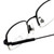John Lennon Designer Eyeglasses JLC104-Matte-Black in Matte-Black 45mm :: Custom Left & Right Lens
