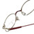 John Lennon Designer Eyeglasses JL254F-072 in Wine-Pewter 48mm :: Rx Single Vision