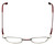 John Lennon Designer Reading Glasses JL254F-072 in Wine-Pewter 48mm