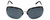 Porsche Designer Sunglasses P8576-D in Silver with Grey Silver Mirror Lens