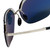 Porsche Designer Sunglasses P8576-D in Silver with Grey Silver Mirror Lens