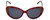 Judith Leiber Designer Sunglasses JL5005-06 in Ruby in Grey Lens