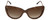 Judith Leiber Designer Sunglasses JL5008-09 in Brown-Lace in Brown-Gradient Lens