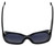 Judith Leiber Designer Sunglasses JL5022-01 in Onyx in Grey Lens