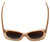 Judith Leiber Designer Sunglasses JL5022-06 in Blush in Brown Lens
