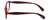 Betsey Johnson Designer Eyeglasses Betseyville BV100-06 in Cherry 53mm :: Custom Left & Right Lens