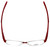 Adidas Designer Eyeglasses a881-60-6054 in Red 52mm :: Rx Single Vision