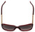 Chopard Designer Sunglasses SCH184S-0954 in Red with Brown-Gradient Lens