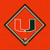 Collegiate Microfiber Cloth, University of Miami (Large Size)