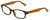 Corinne McCormack Designer Eyeglasses Channing in Amber-Tortoise 47mm :: Custom Left & Right Lens