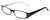 Corinne McCormack Designer Eyeglasses Lexi in Black-White 50mm :: Custom Left & Right Lens