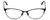 Corinne McCormack Designer Eyeglasses Park-Slope-BLK in Black 53mm :: Custom Left & Right Lens