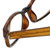 Corinne McCormack Designer Eyeglasses Channing in Amber-Tortoise 47mm :: Rx Single Vision