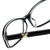 Corinne McCormack Designer Eyeglasses Bleecker-BLK in Black 53mm :: Rx Single Vision