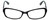 Corinne McCormack Designer Eyeglasses Bleecker-BLK in Black 53mm :: Rx Bi-Focal
