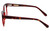 Ernest Hemingway Designer Eyeglasses H4674 in Burgundy/Tortoise 50mm :: Custom Left & Right Lens