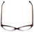 Valerie Spencer Designer Eyeglasses VS9312-BRN in Brown/Lilac Crystal 53mm :: Progressive