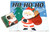 Holiday Christmas Theme Cleaning Cloth, Ho Ho Ho!