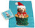 Holiday Christmas Theme Cleaning Cloth, Golden Silo
