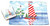 Holiday Christmas Theme Cleaning Cloth, Christmas Harbor