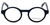 Ernest Hemingway Designer Eyeglasses H4616 in Black 47mm :: Custom Left & Right Lens