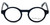 Ernest Hemingway Designer Eyeglasses H4616 in Black 47mm :: Rx Single Vision