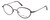 Ernest Hemingway Designer Eyeglasses H4637 in Brown 49mm :: Progressive