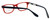 Ernest Hemingway Designer Eyeglasses H4617 (Small Size) in Red-Black 48mm :: Rx Bi-Focal