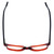 Ernest Hemingway Designer Reading Glasses H4617 (Small Size) in Red-Black 48mm