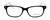Ernest Hemingway Designer Eyeglasses H4617 in Matte-Black-White 52mm :: Custom Left & Right Lens