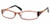 Valerie Spencer Designer Eyeglasses 9163 in Satin Brown :: Custom Left & Right Lens