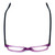 Ernest Hemingway Designer Eyeglasses H4617 (Small Size) in Purple-Black 48mm :: Rx Single Vision