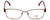 Carolina Herrera Designer Eyeglasses VHE063-08P2 in Red 55mm :: Custom Left & Right Lens