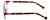 Carolina Herrera Designer Eyeglasses VHE065-0483 in Brown 53mm :: Custom Left & Right Lens