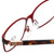 Carolina Herrera Designer Eyeglasses VHE065-0483 in Brown 53mm :: Custom Left & Right Lens