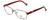 Carolina Herrera Designer Eyeglasses VHE063-08P2 in Red 55mm :: Rx Single Vision