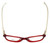 Carolina Herrera Designer Eyeglasses VHE629-0723 in Polished Red 52mm :: Rx Single Vision