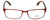 Carolina Herrera Designer Reading Glasses VHE074-08C6 in Red Tortoise 56mm