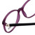 Seventeen Designer Eyeglasses SV5404-MPU in Matte Purple/Black 51mm :: Progressive