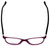 Seventeen Designer Eyeglasses SV5404-MPU in Matte Purple/Black 51mm :: Progressive