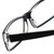 Big and Tall Designer Eyeglasses Big-And-Tall-9-Black-Crystal in Black Crystal 60mm :: Custom Left & Right Lens