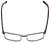Big and Tall Designer Eyeglasses Big-And-Tall-15-Matte-Brown in Matte Brown 60mm :: Rx Single Vision
