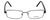 Big and Tall Designer Eyeglasses Big-And-Tall-5-Gunmetal in Gunmetal 58mm :: Rx Single Vision