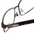 Big and Tall Designer Reading Glasses Big-And-Tall-5-Brown in Brown 58mm