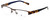 Argyleculture Designer Eyeglasses Sanders in Brown 55mm :: Rx Bi-Focal