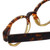Eyebobs Rita Book Ladies Round Reading Glasses Tortoise Brown Gold Crystal 47 mm