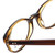 Ecru Designer Eyeglasses Daltrey-004 in Brown 50mm :: Custom Left & Right Lens